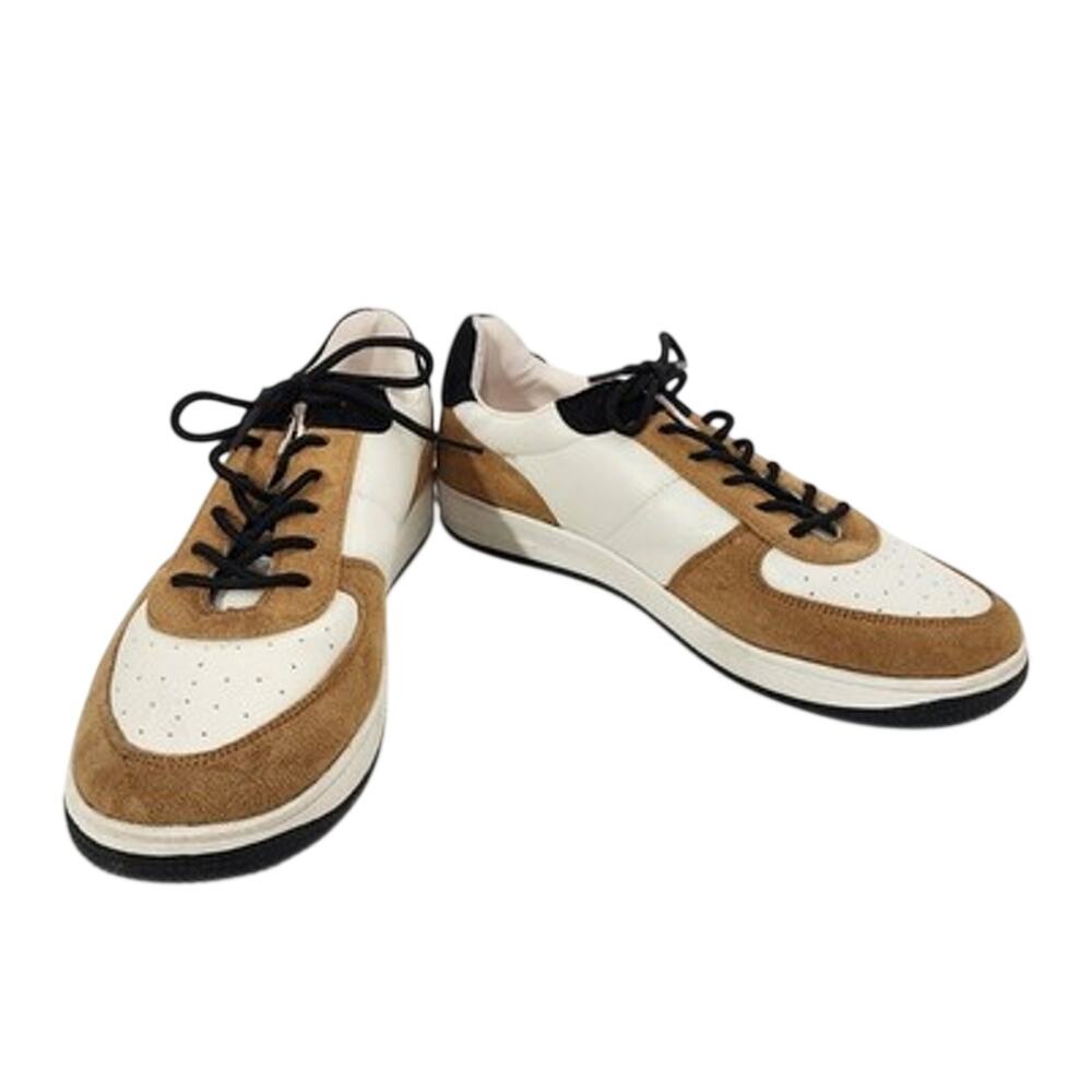 French Connection Women Brie Court Lace Up Sneakers Size 10 Vintage Autumn Retro